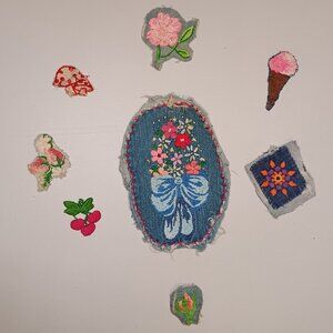 Vintage 1970s Patches (Set of 7)